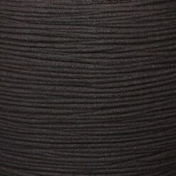 Capi Europe - Bloempot Vierkant Rib NL - 30x30x30 - Zwart - Voor Binnen En Buiten - KBLR902 -Tuin- En Buitenwinkels 1200x1200 1422