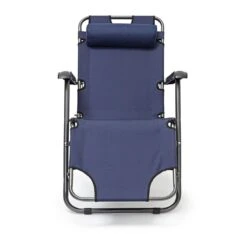 Relaxdays Ligstoel Inklapbaar - Ligbed Met Hoofdsteun - Strandstoel Verstelbaar - Camping - Donkerblauwe -Tuin- En Buitenwinkels 1200x1200 177