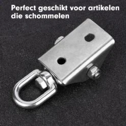 Luxe Ophangsysteem - 180° Schommelen, 360° Roteerbaar - Plafondhaak - Ophanghaak - Hangstoel Buiten - Hangstoel Binnen – Schommelstoel - Schommel - Bokszakken - RVS - Nederlandse Handleiding - 20 Luxe Ophangsysteem - 180° Schommelen, 360° Roteerbaar - Plafondhaak - Ophanghaak - Hangstoel Buiten - Hangstoel Binnen – Schommelstoel - Schommel - Bokszakken - RVS - Nederlandse Handleiding - -Tuin- En Buitenwinkels 1200x1200 224