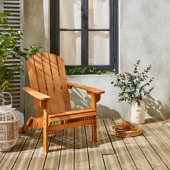 Alice's Garden Relaxstoel Adirondack Salamanca - FSC Eucalyptushout – Naturel -Tuin- En Buitenwinkels 1200x1200 270