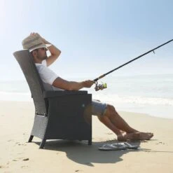 Allibert Vermont Verstelbare Tuinstoel - 64x68x107cm - Grafiet -Tuin- En Buitenwinkels 1200x1200 272