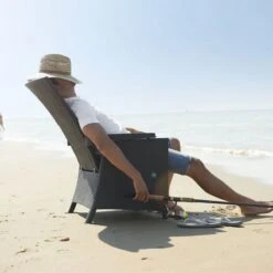 Allibert Vermont Verstelbare Tuinstoel - 64x68x107cm - Grafiet -Tuin- En Buitenwinkels 1200x1200 273