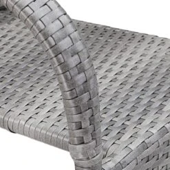 Casaria Polyrattan Tuinstoelen – 4 Stuks Stapelbaar – Grijs -Tuin- En Buitenwinkels 1200x1200 275