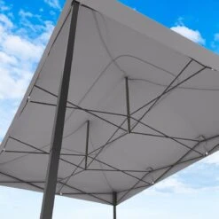 LifeGoods Partytent - 3x4.5 M - Zijwanden - Easy Up - Opvouwbaar - Waterdicht - Draagtas Met Wieltjes - Donkergrijs 19 LifeGoods Partytent - 3x4.5 M - Zijwanden - Easy Up - Opvouwbaar - Waterdicht - Draagtas Met Wieltjes - Donkergrijs -Tuin- En Buitenwinkels 1200x1200 32