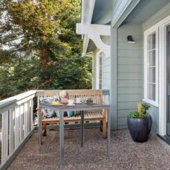 Relaxdays Tuintafel Vierkant - Grijze Buitentafel - Eettafel Tuin - Moderne Balkontafel -Tuin- En Buitenwinkels 1200x1200 339