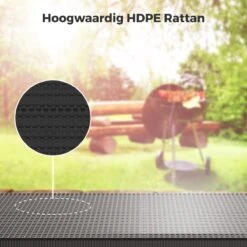 LifeGoods Klaptafel - Inklapbaar - 120 Cm - 4 Personen - Zwart -Tuin- En Buitenwinkels 1200x1200 353