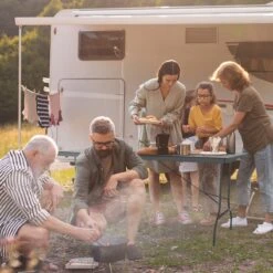 LifeGoods Klaptafel - Inklapbaar - 180 Cm - 6 Tot 8 Personen - Zwart -Tuin- En Buitenwinkels 1200x1200 370