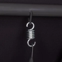 Springos Schommelbank | Linda-Schommel | 3-zits | Waterafstotend | Inclusief 2 Kussens | Verstelbare Luifel | 162 X 200 X 120 Cm | Zwart -Tuin- En Buitenwinkels 1200x1200 38