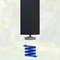 Casaria – Tuintafel – Aluminium – 90x90x75cm –Antraciet -Tuin- En Buitenwinkels 1200x1200 385