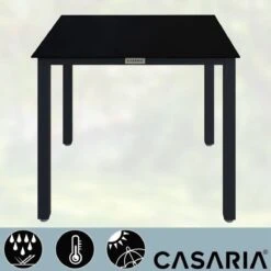 Casaria – Tuintafel – Aluminium – 90x90x75cm –Antraciet -Tuin- En Buitenwinkels 1200x1200 388