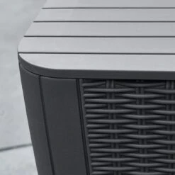 ALLIBERT Keter Luzon Opbergtafel - 39x39x43cm - Donkergrijs -Tuin- En Buitenwinkels 1200x1200 414