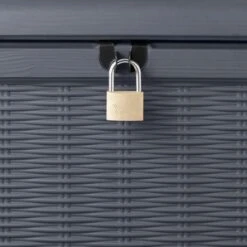 Keter - Borneo Opbergbox - 416 Liter - 129.5 X 62.5 X 70 Cm - Antraciet -Tuin- En Buitenwinkels 1200x1200 453