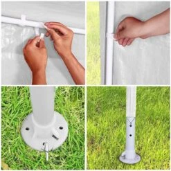 MaxxGarden Partytent - Paviljoen - 3x6m - Incl. Zijwanden - Waterdicht - Wit -Tuin- En Buitenwinkels 1200x1200 496