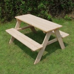 MaxxGarden Kinder Picknicktafel - 90x79x50cm - Hout -Tuin- En Buitenwinkels 1200x1200 50