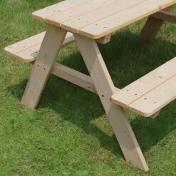 MaxxGarden Kinder Picknicktafel - 90x79x50cm - Hout -Tuin- En Buitenwinkels 1200x1200 51