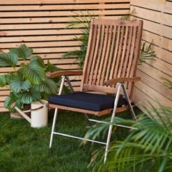 Gardenista Stoelkussen - Waterbestendige Tuinkussens Voor Binnen En Buiten - Zitkussen Met Lint - Kussens Voor Tuinstoel -Tuin- En Buitenwinkels 1200x1200 624