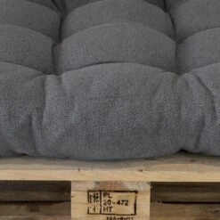 2L Home & Garden Rugkussen Metro Grijs - 60 X 40cm -Tuin- En Buitenwinkels 1200x1200 648