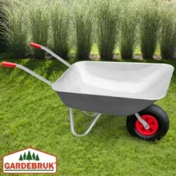 Gardebruk Kruiwagen 80 Liter – Belastbaarheid 100 Kg - Zilver -Tuin- En Buitenwinkels 1200x1200 717
