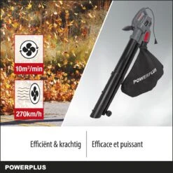 Powerplus POWEG9013 Elektrische Bladblazer - Bladzuiger En -versnipperaar - 3300W - Blazen - Zuigen - Versnipperen - Incl. 40L Opvangzak 10 Powerplus POWEG9013 Elektrische Bladblazer - Bladzuiger En -versnipperaar - 3300W - Blazen - Zuigen - Versnipperen - Incl. 40L Opvangzak -Tuin- En Buitenwinkels 1200x1200 732