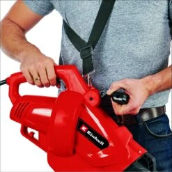 Einhell Elektrische Bladblazer GC-EL 3024 E (blazen, Zuigen & Versnipperen, Zuigbuis Ø75 Mm, Zuigkracht 650 M³/h, Hakselfunctie 10:1, Blaassnelheid 240 Km/h, Opvangzak 40 L) -Tuin- En Buitenwinkels 1200x1200 753
