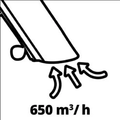Einhell Elektrische Bladblazer GC-EL 3024 E (blazen, Zuigen & Versnipperen, Zuigbuis Ø75 Mm, Zuigkracht 650 M³/h, Hakselfunctie 10:1, Blaassnelheid 240 Km/h, Opvangzak 40 L) -Tuin- En Buitenwinkels 1200x1200 754