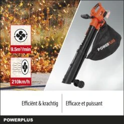 Powerplus Dual Power POWDPG75270 Bladblazer - Bladzuiger En -versnipperaar - Brushless - Blazen - Zuigen - Versnipperen - Excl. Accu En Lader - Incl. Opvangzak 45L -Tuin- En Buitenwinkels 1200x1200 778