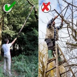 Iceberk Snoeischaar + Snoeizaag (1,45 - 3,70 M) - Telescopische Snoeischaar Voor Het Snoeien Van Bomen En Dichte Struiken Zonder Ladder 13 Iceberk Snoeischaar + Snoeizaag (1,45 - 3,70 M) - Telescopische Snoeischaar Voor Het Snoeien Van Bomen En Dichte Struiken Zonder Ladder -Tuin- En Buitenwinkels 1200x1200 815