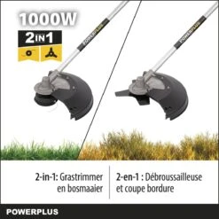 Powerplus POWXG30405 Bosmaaier 2-in-1 - 1000 W - Bosmaaier & Grastrimmer -Tuin- En Buitenwinkels 1200x1200 876