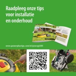 Powerplus POWXG6305 Robotmaaier - 18V - Voor Gazons Tot Ca. 500m² - Maaibreedte 180mm - Incl. Laadstation En Accessoires -Tuin- En Buitenwinkels 1200x1200 885