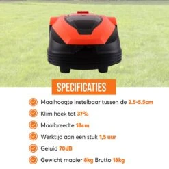 Zoef Robot Robotmaaier Dirk Met APP <600 M2 27 Zoef Robot Robotmaaier Dirk Met APP <600 M2 -Tuin- En Buitenwinkels 1200x1200 894