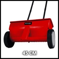 Einhell Strooiwagen GC-SR 12 (12 L - 45 Cm Strooibreedte - Dubbele Duwstang - Kliksluiting Aan Beide Zijden - Verstelhendel - Corrosiebestendige Rol - Behuizing Van Breukvast Kunststof) -Tuin- En Buitenwinkels 1200x1200 897