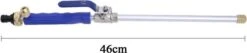 Merkloos Hogedruk-waterjet-Waterspuit-tuinslang | Spuitpistool Aansluiting Op Tuinslang | Hogedruk Waterpistool, Bevestiging Voor Tuinsproeier- Auto Wassen- Terras/tuin Reiniger -Tuin- En Buitenwinkels 1200x257
