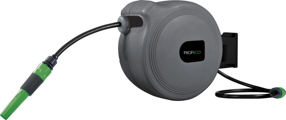 Profeco Wandslangenbox 15m X 12mm - Muurhaspel - Tuinslanghaspel - Incl. Tuinsproeier 3 Profeco Wandslangenbox 15m X 12mm - Muurhaspel - Tuinslanghaspel - Incl. Tuinsproeier