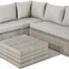 Central Park Hoekbank Loungeset Alea Taupe Staal/riet Rits 3-delig -Tuin- En Buitenwinkels 1200x549