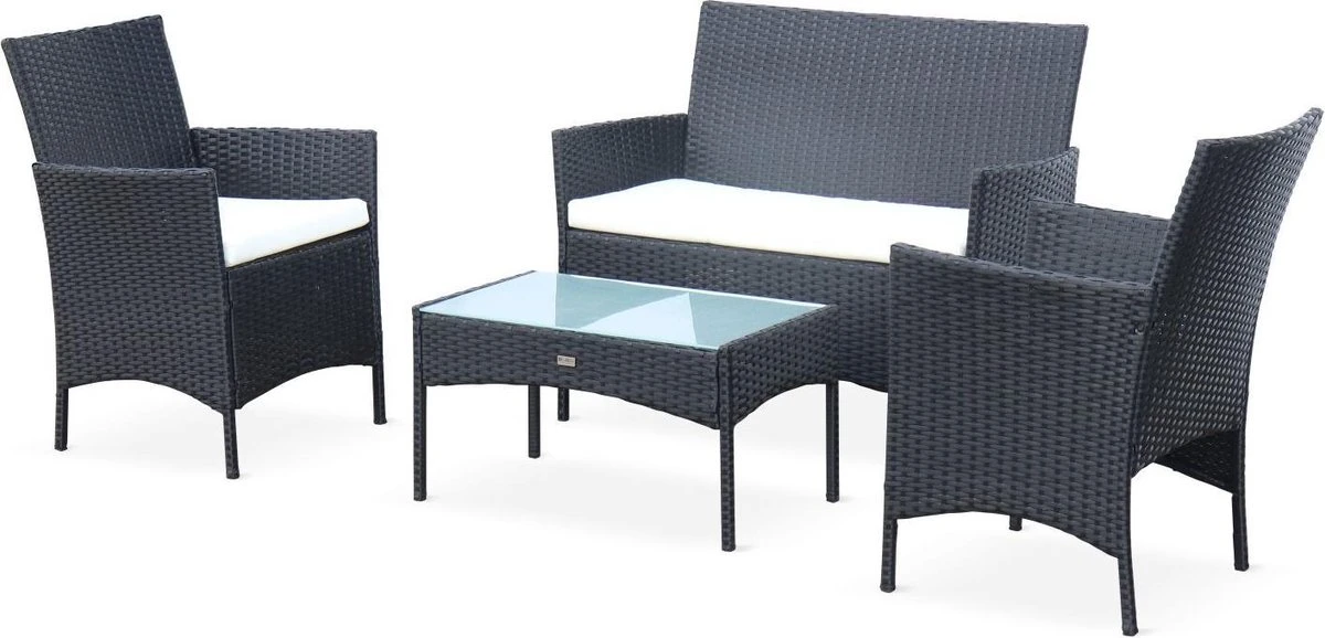 Tuinset - Moltès - 4 Plaatsen - Wicker 3 Tuinset - Moltès - 4 Plaatsen - Wicker