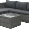 MaxxGarden Loungeset – Rattan Hoekset - 4 Persoons - Incl. Salontafel - Grijs -Tuin- En Buitenwinkels 1200x580