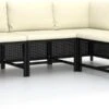 VidaXL 4-delige Loungeset Met Kussens Poly Rattan Zwart -Tuin- En Buitenwinkels 1200x600 1