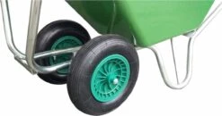 Kruiwagen Met Dubbel Luchtwiel Stal Eco Groen 160 Liter -Tuin- En Buitenwinkels 1200x634 3
