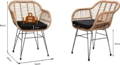 Casaria Polyrotan Kuipstoel Bali - Met Kussens – 2 Stuks 17 Casaria Polyrotan Kuipstoel Bali - Met Kussens – 2 Stuks -Tuin- En Buitenwinkels 1200x649