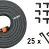 Meisterhome ® - 30 Meter - Druppelslang - Druppelsystemen - Zweetslang - Bewatering - Bewateringssysteem - Druppelsysteem - Irrigatie Set - 70% Waterbesparing - Druppelaars - Tuin, Gras, Planten - Met 38 Hulpstukken Voor Vast Zetten En Verlengen -Tuin- En Buitenwinkels 1200x652 2