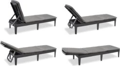 Allibert Jaipur Ligbed - 58x187,5x29 Cm - Grafiet -Tuin- En Buitenwinkels 1200x663