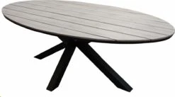 Ovale Tuintafel Cyprus 180cm | Wood | Polywood & Aluminium -Tuin- En Buitenwinkels 1200x666 1