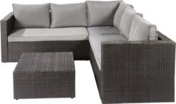 Central Park Hoekbank Loungeset Alea Grijs Staal/riet 3-delig -Tuin- En Buitenwinkels 1200x714 1
