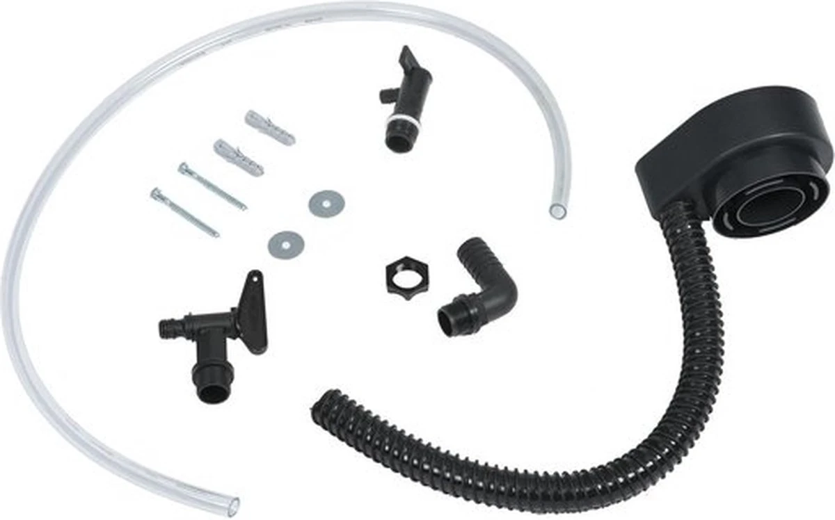 Nature - Regentank - 276L - H134,5 X 58,5 X 39,5cm - Antraciet - Muurmodel 4 Nature - Regentank - 276L - H134,5 X 58,5 X 39,5cm - Antraciet - Muurmodel - Afbeelding 2