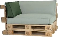 2L Home & Garden Rugkussen Metro Lounge Olijf - 60 X 40cm -Tuin- En Buitenwinkels 1200x765