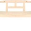 Merkloos Springos Tuinbank | Tuinbankje | Zitbank Buiten | Naaldhout | 119 X 78 X 45 Cm | Licht -Tuin- En Buitenwinkels 1200x778