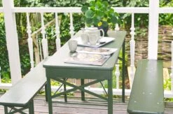 MaximaVida Inklapbare Biertafel Berlijn 120 X 50 Cm Olijfgroen - FSC Hout -Tuin- En Buitenwinkels 1200x793 1