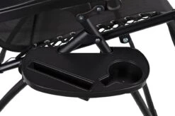 Luxe Ligstoel Met Hoofdsteun & Voetsteun - Verstelbare Rugleuning - Zonnebed Relaxstoel Voor Tuin/Terras/Strand/Balkon/Zwembad/Camping - Inklapbaar - Weerbestendig - Zwart -Tuin- En Buitenwinkels 1200x798 1