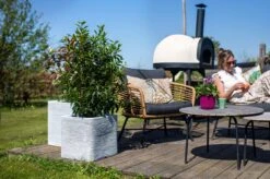 Capi Europe - Bloempot Vierkant Rib NL - 30x30x30 - Zwart - Voor Binnen En Buiten - KBLR902 -Tuin- En Buitenwinkels 1200x799 157