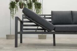 Garden Impressions Lexinton Loungeset - Verstelbaar - Aluminium - Zwart -Tuin- En Buitenwinkels 1200x800 190